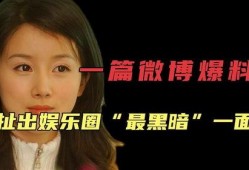 娱乐圈爆料黑历史,揭秘明星黑历史背后的真相
